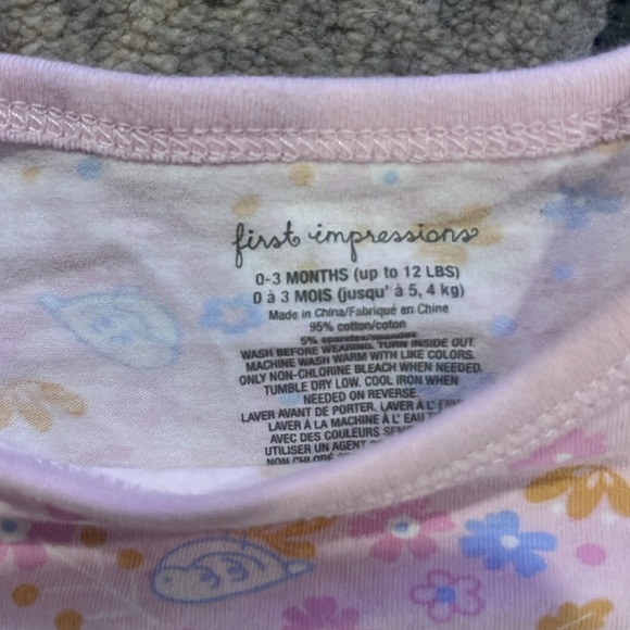 First Impressions onesie and pants - Picture 4 of 4